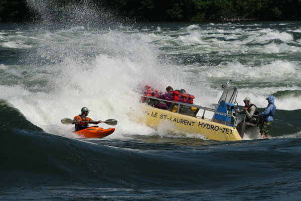 Jet Boat on the Lachines