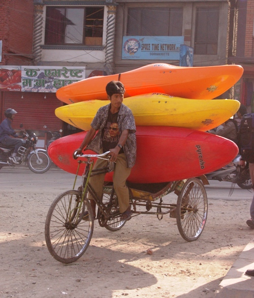 Transport in Thamel