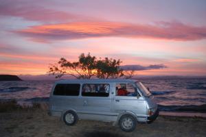 Van at Sunset