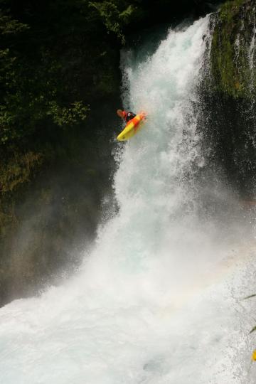 Dropping Spirit falls