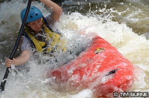 Amie on the Nimanga river in Sulawesi