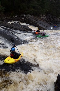 Sticky hole on the upper Moriston