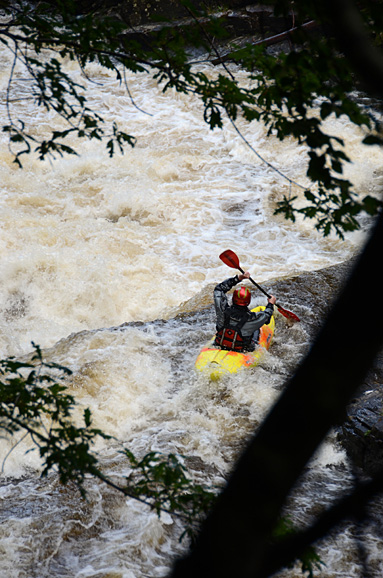 Neil, one of the organisers, getting some on-the-water time