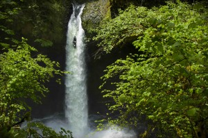 The classic big waterfall. Metlako Falls. OR