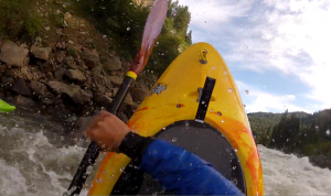 Rocketing through rodeo hole in Jacobs Ladder