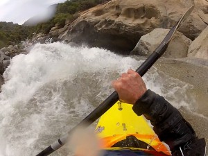 Enjoying the Hospital Rock section of the Middle Fork of the Kaweah River.