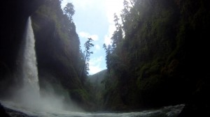 In the canyon below Metlako.