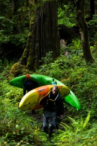 Walking into Graves Creek. WA. Photo: Patrick Orton