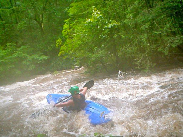 Myself during a VERY misty day on the Estatoe....