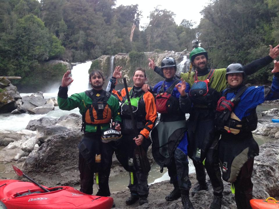 All the boys stoked after an awesome day!