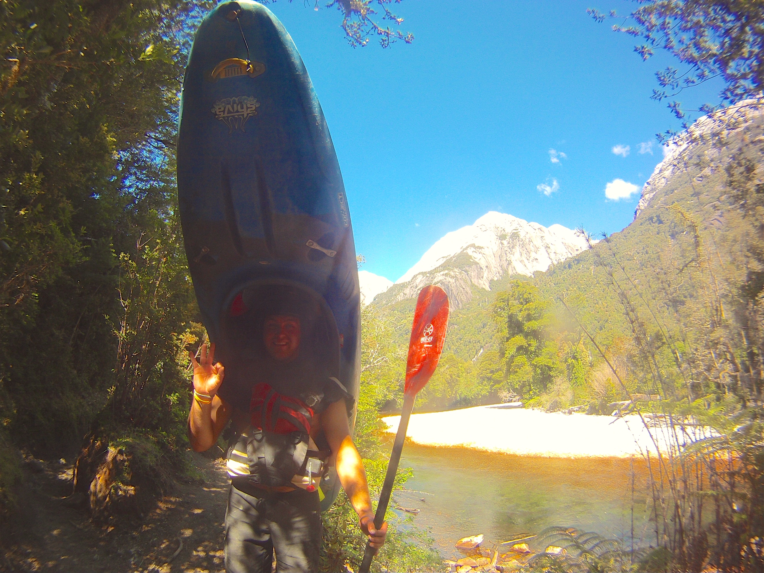 Hiking into the Cochamo