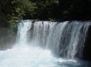 Myself getting Spiritual off of the Iconic Spirit Falls.