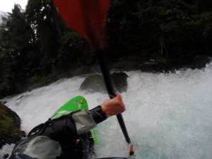 Floating off of Boulder Sluice.