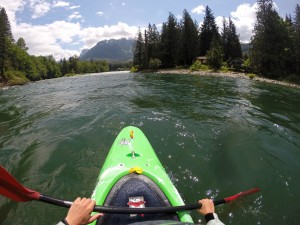 A spectacular view of the Cascades on the Skykomish!