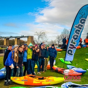 Us winning the sponsorship prize at NSR