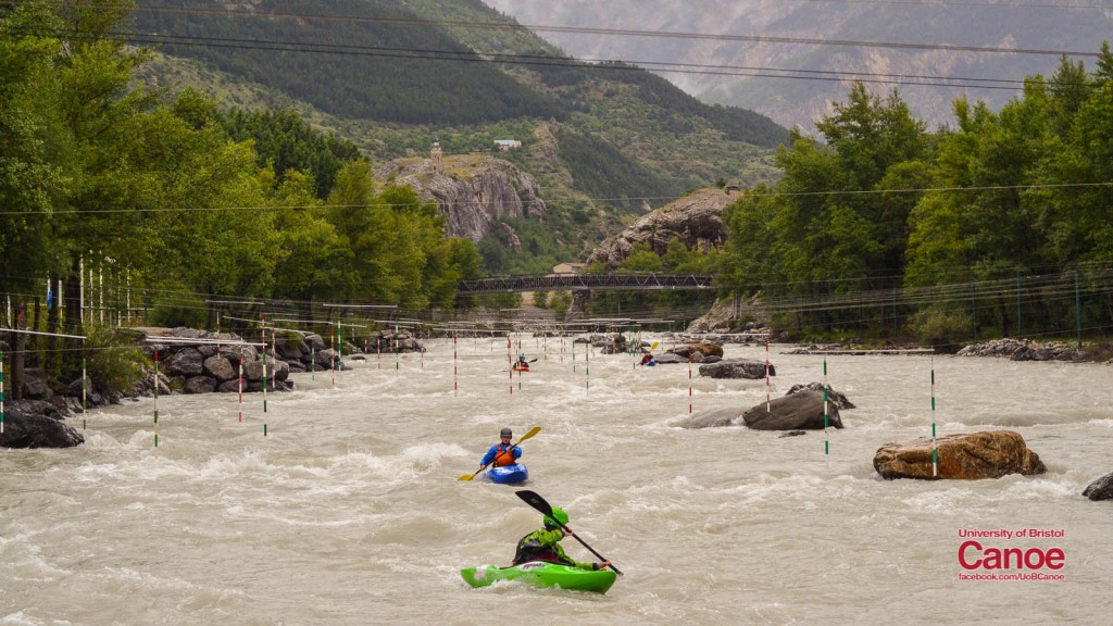 Louis' Mk 1 burn still going strong at L'argentiere slalom site