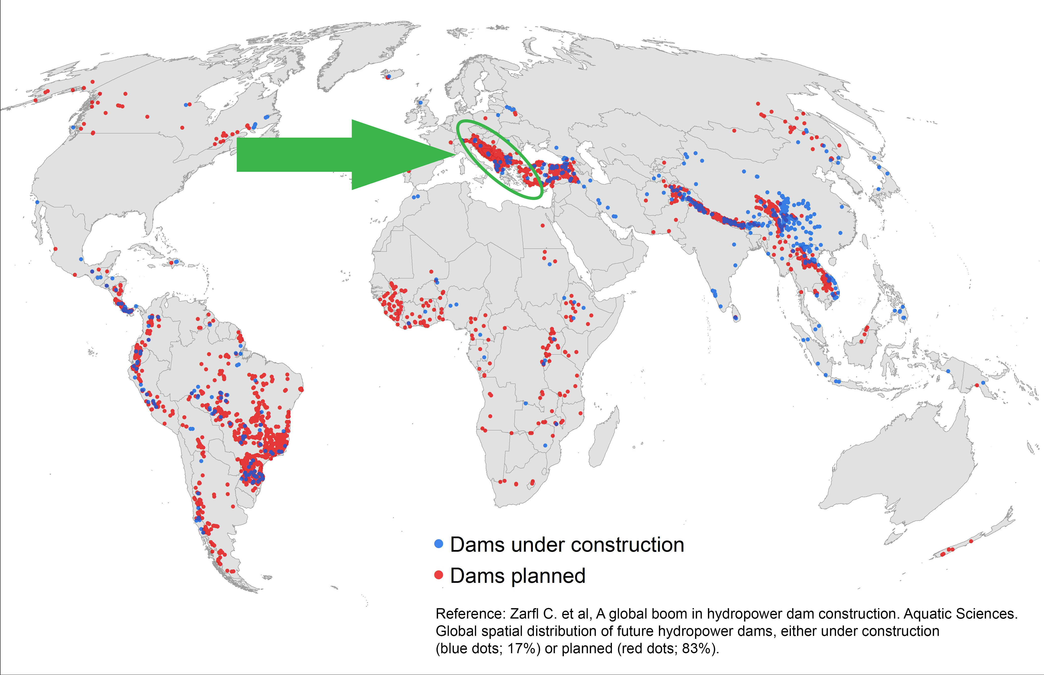 4 world map of dams