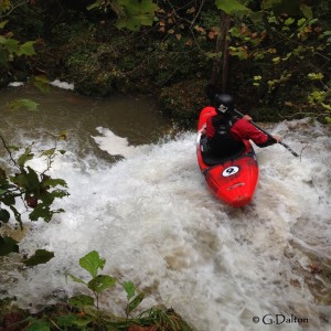 Andrew Epperly on the first 20-footer. © Gordon Dalton 