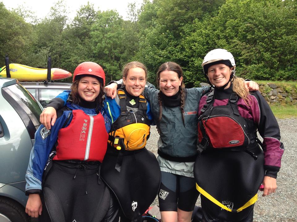 Excited for some lady boating. Photo - Mark Mulrain