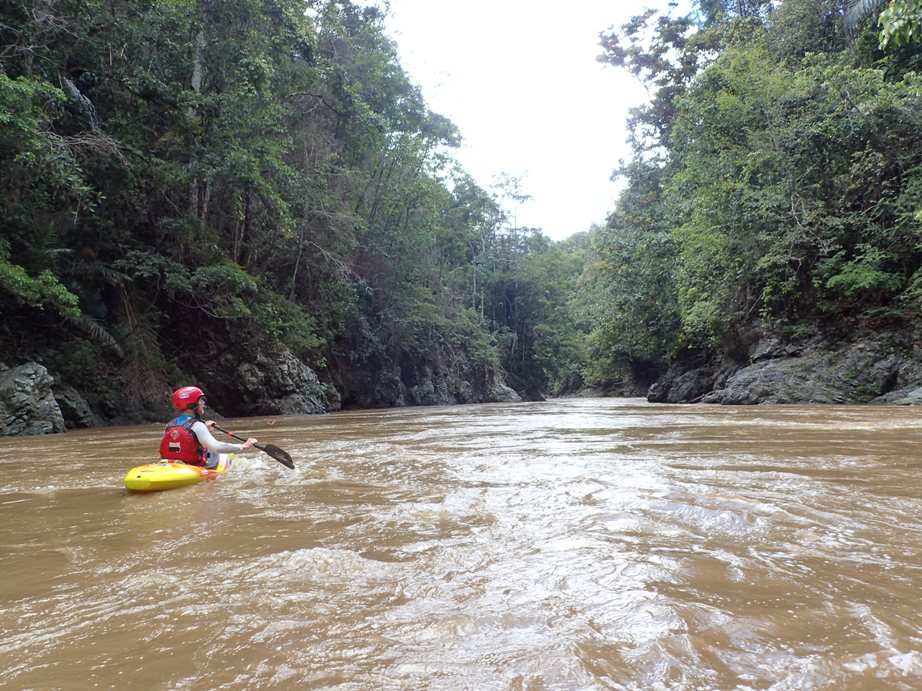 Entry gorge of the Lairiang