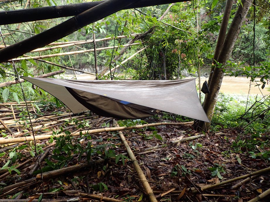 Overnight camp on the Lairiang