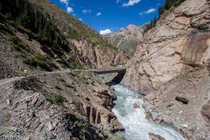 Small Naryn river