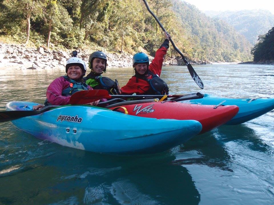 Super excited to be on the Karnali - Nicole Portheim
