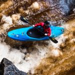 David Bain paddling a Scorch Large in Blue Crush