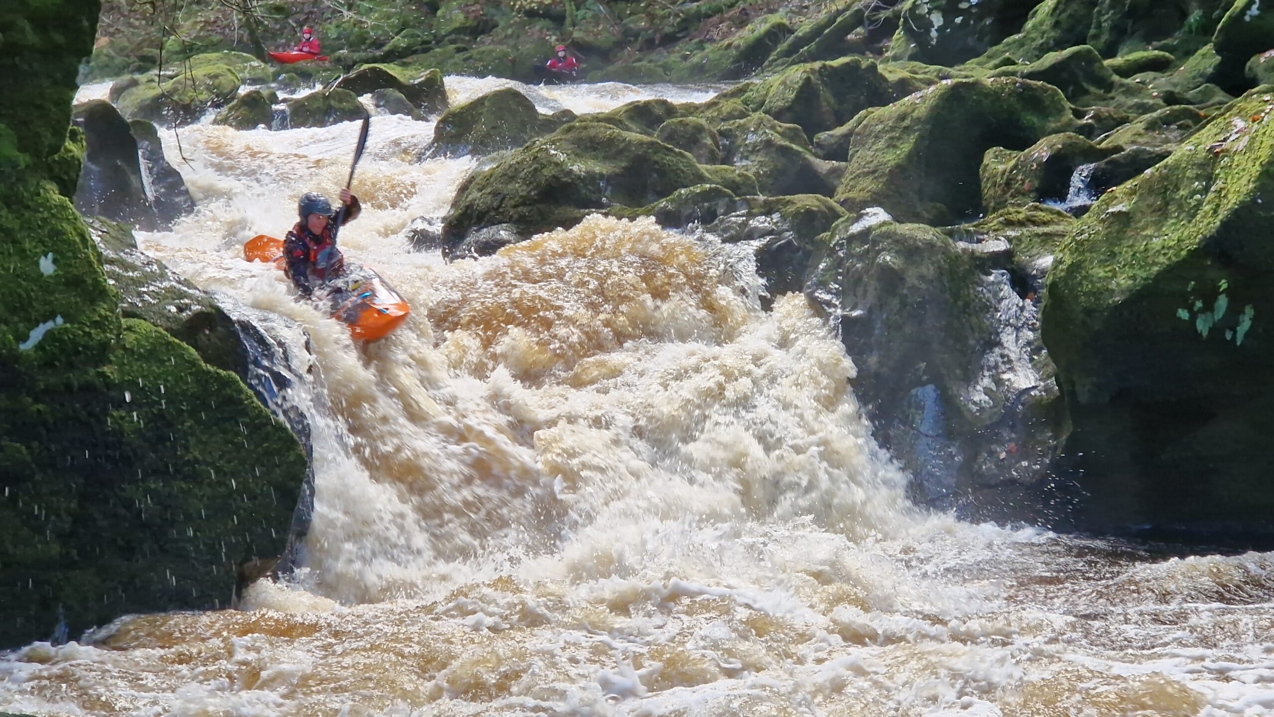 Gobbler rapid on the middle Conwy