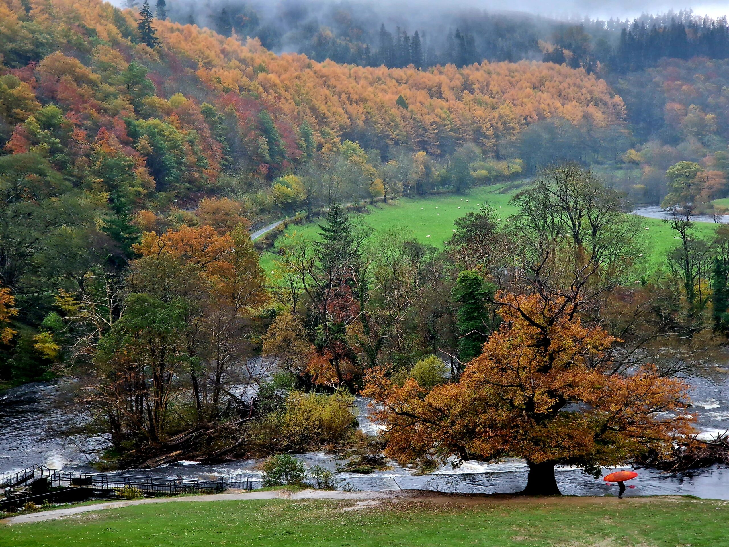 Horseshoe Falls at the River Dee Put-in